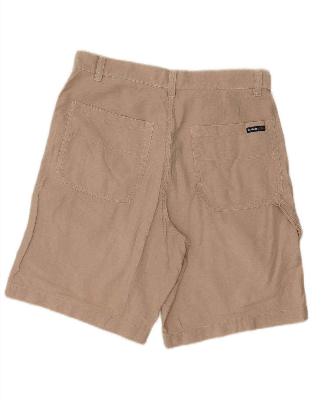 Cerruti Mens Casual Shorts IT 48 Medium W34  Beige Cotton