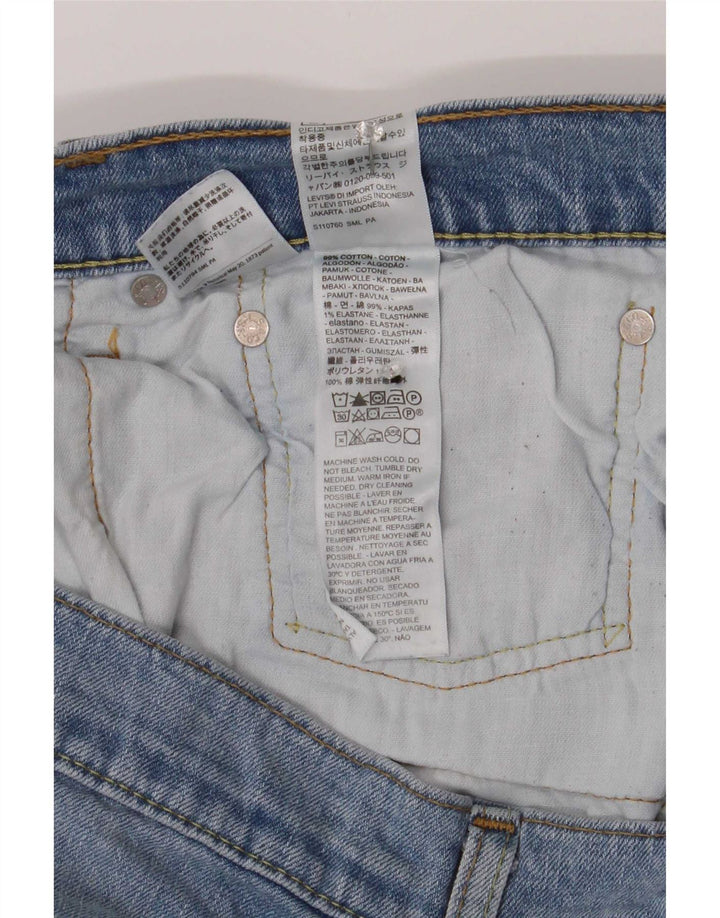 Levi's Mens 511 Slim Jeans W36 L32 Blue Cotton