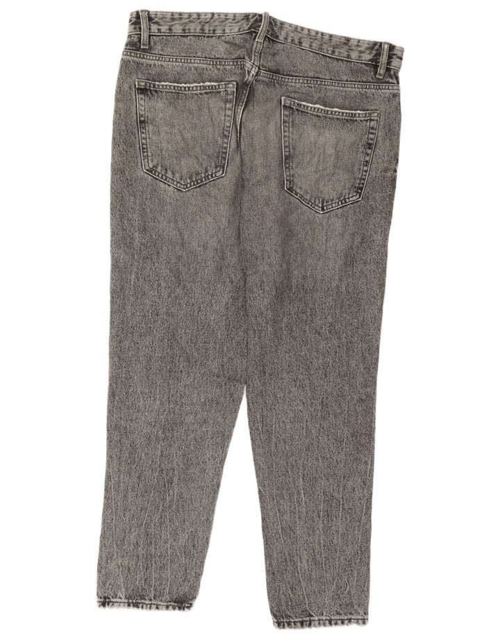 Zara Mens Slim Jeans EU 44 Large W34 L27 Grey