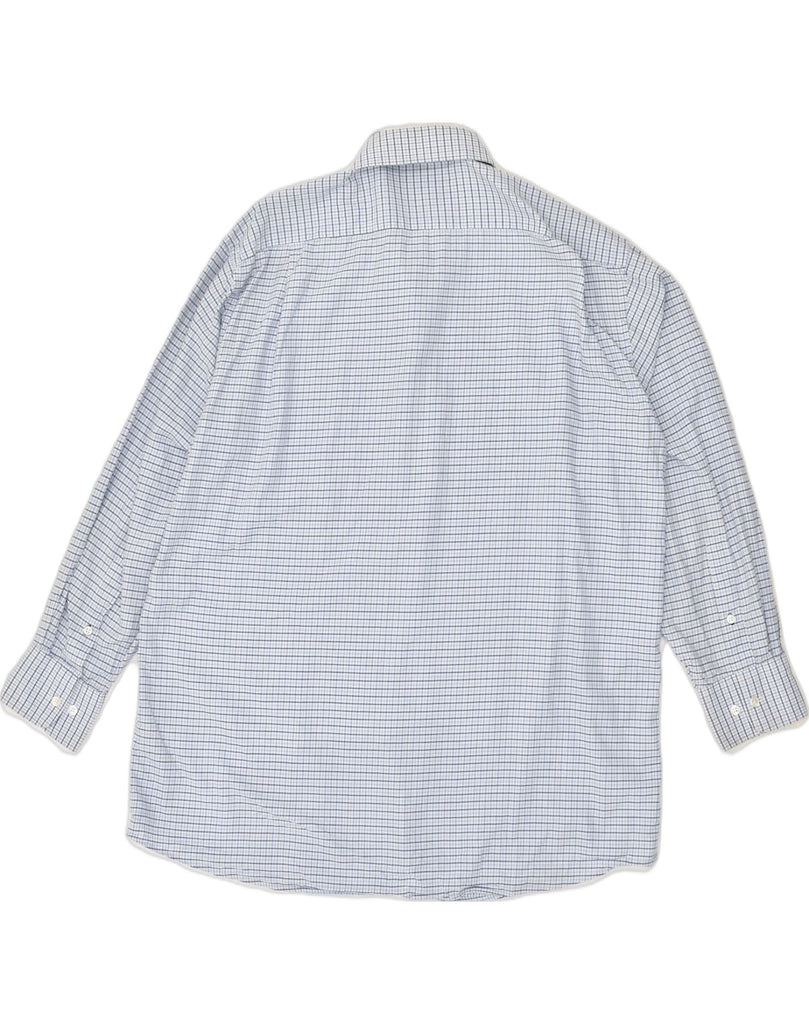 TOMMY HILFIGER Mens Regular Fit Shirt Size 16 1/2 Large Blue Check Cotton | Vintage Tommy Hilfiger | Thrift | Second-Hand Tommy Hilfiger | Used Clothing | Messina Hembry 