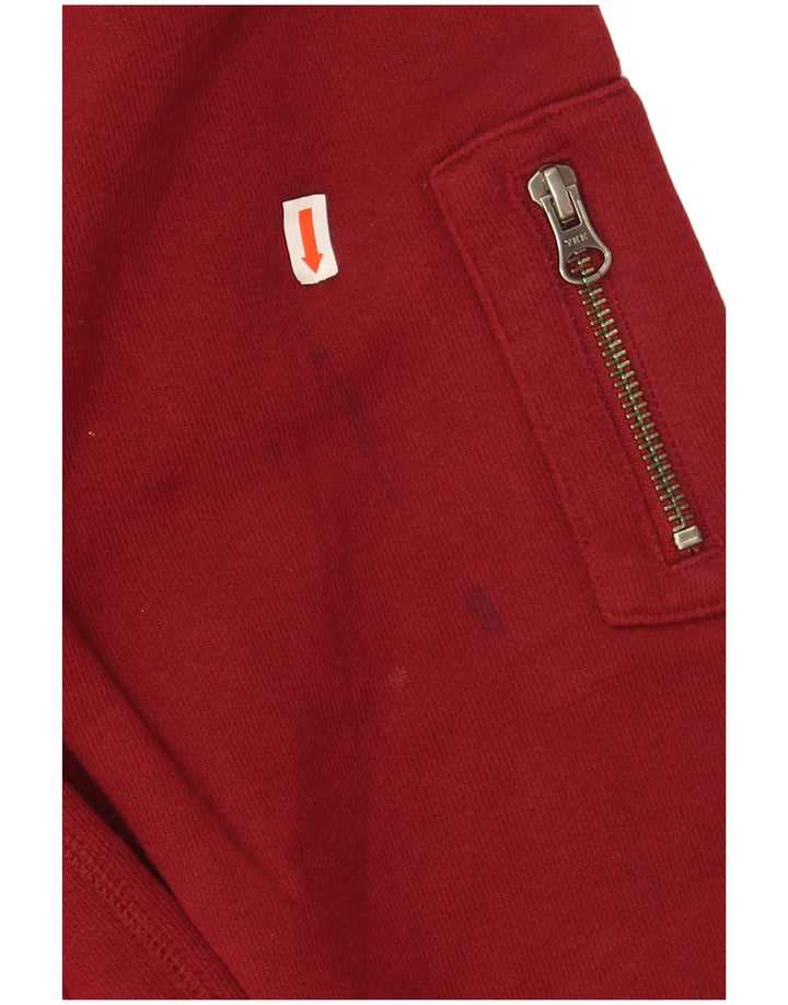 Nike Mens Graphic Sweatshirt Jumper Small Burgundy Cotton