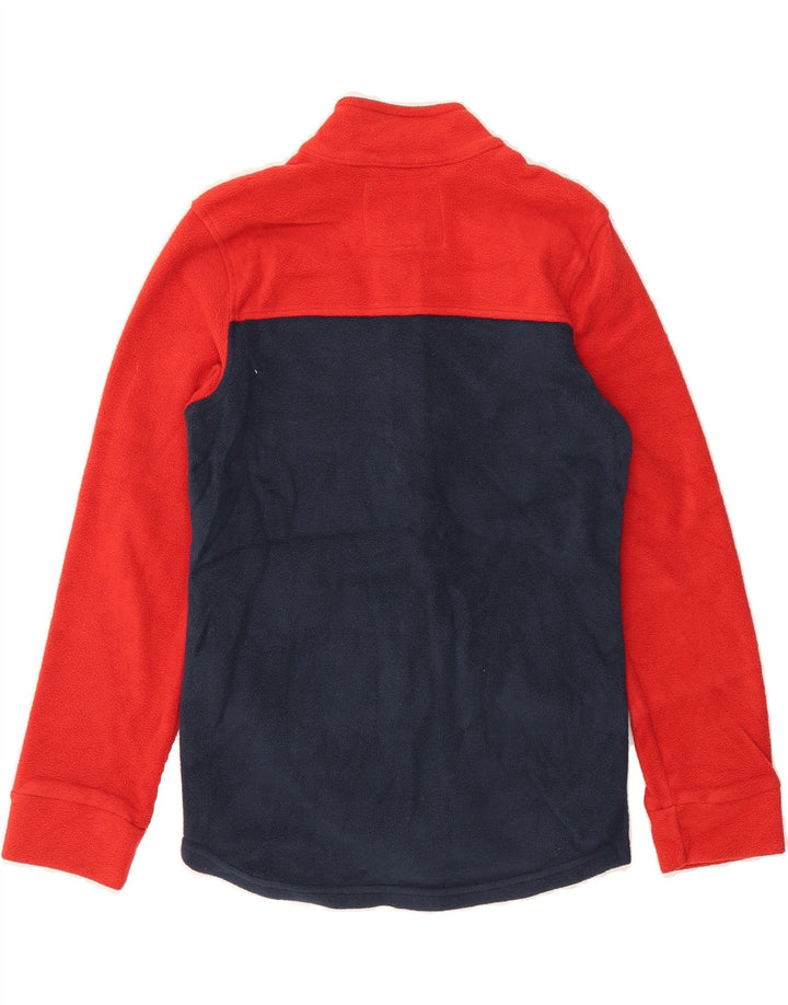 LEVI'S Boys Fleece Jacket 10-11 Years Medium Navy Blue Colourblock Vintage Levi's and Second-Hand Levi's from Messina Hembry 