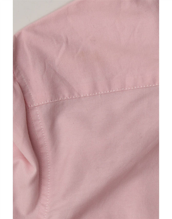 Izod Boys Shirt 11-12 Years Pink Cotton