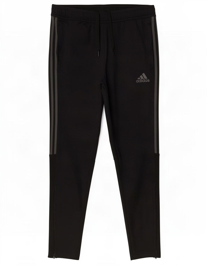 Adidas Mens Aeroready Tracksuit Trousers Medium Black Polyester