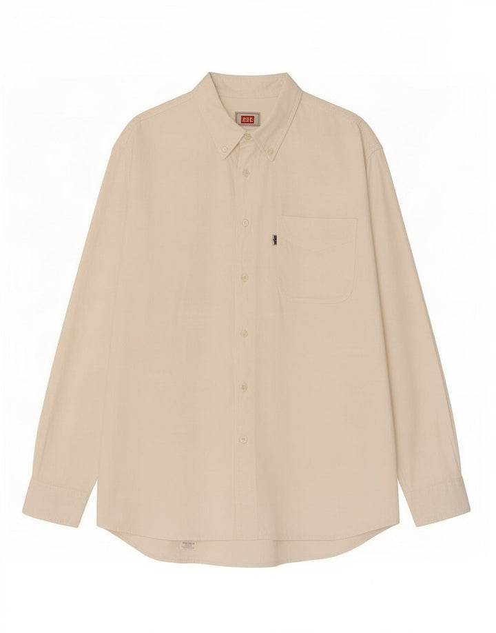 Levi's Mens Shirt Large White Cotton