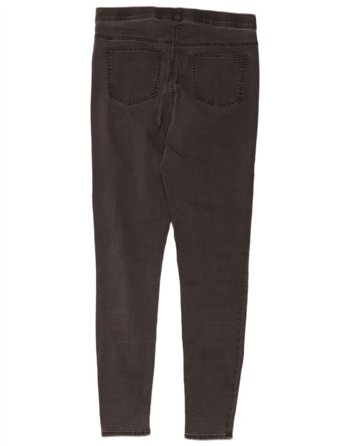 Marks & Spencer Womens Jegging Jeans UK 12 Medium W30 L28 Grey Cotton