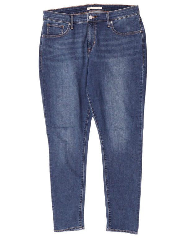 Levi's Womens 310 Super Skinny Jeans US 18 2XL W36 L30 Blue Cotton