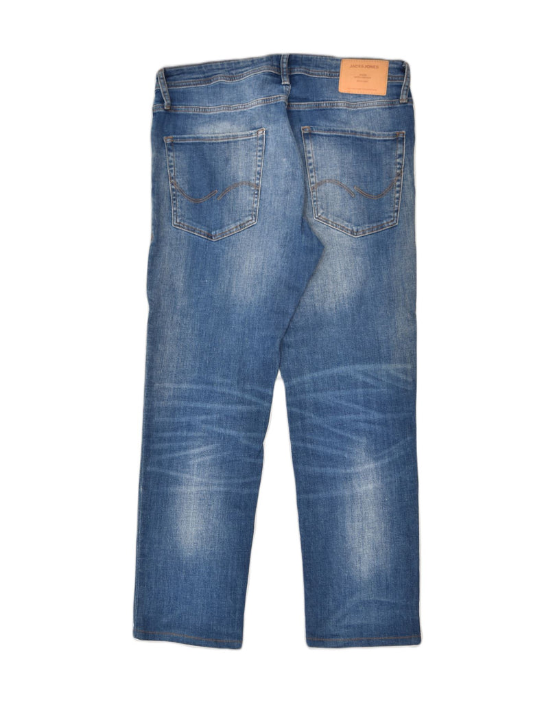 JACK & JONES Mens Straight Jeans W32 L30 Blue Cotton | Vintage | Thrift | Second-Hand | Used Clothing | Messina Hembry 