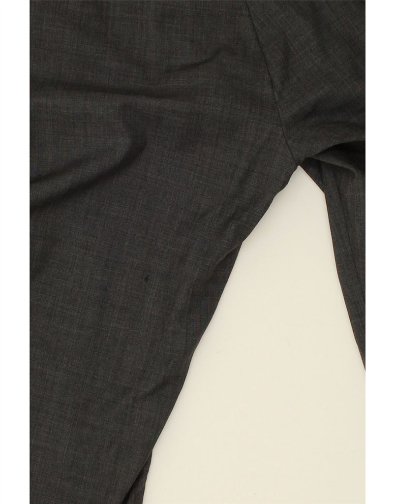 RALPH LAUREN Womens Tapered Suit Trousers W40 L26 Grey Wool | Vintage Ralph Lauren | Thrift | Second-Hand Ralph Lauren | Used Clothing | Messina Hembry 