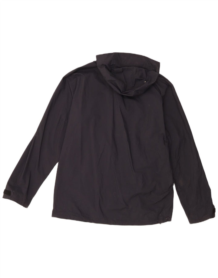 Berghaus Mens Hooded Windbreaker Jacket UK 38 Medium Black Polyamide