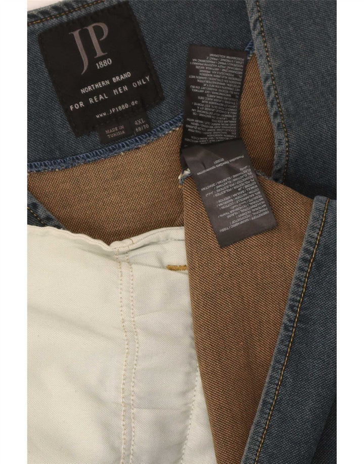 JP 1880 Mens Denim Waistcoat 4XL Blue Cotton