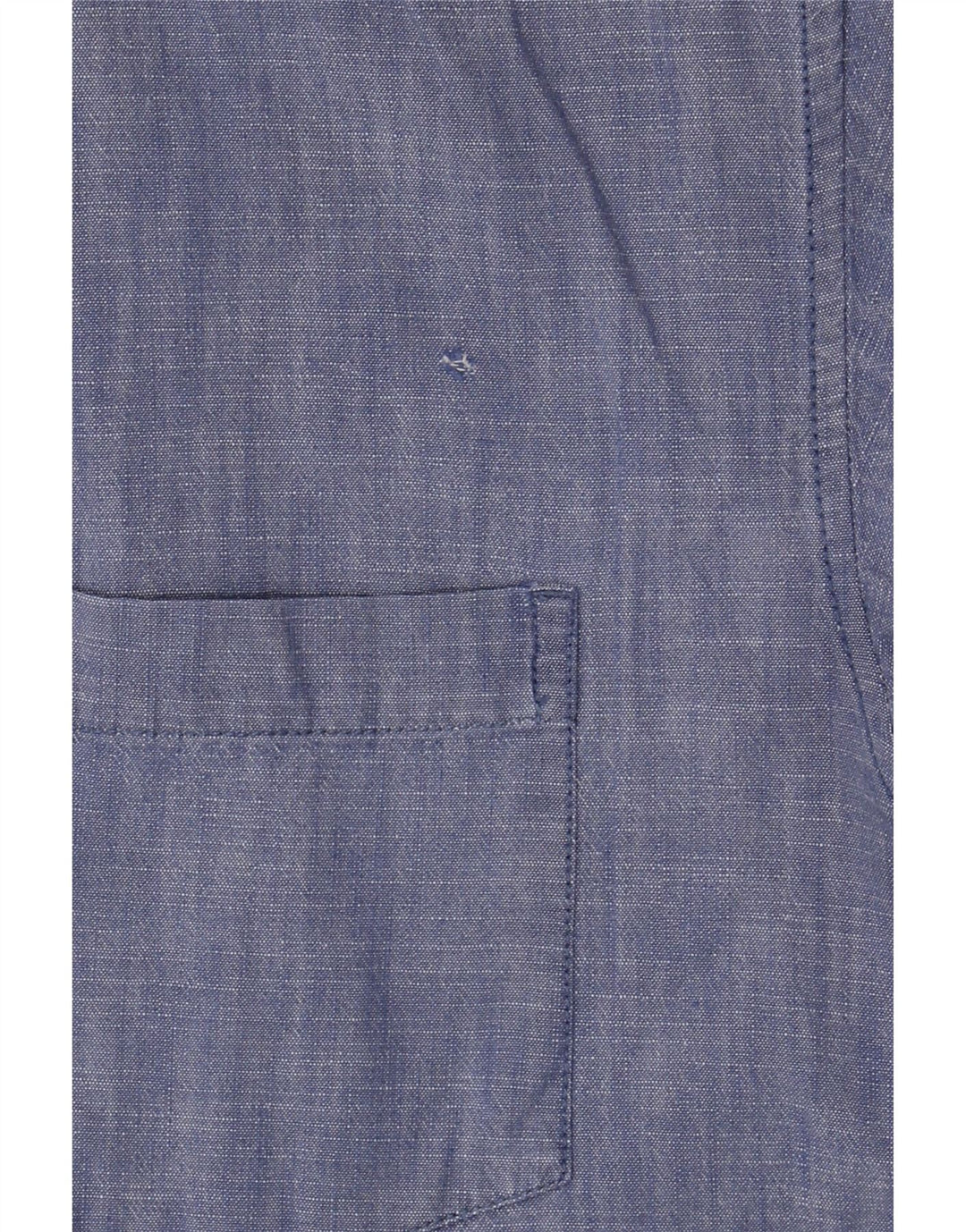 Vintage Mens Shirt Medium Blue Cotton