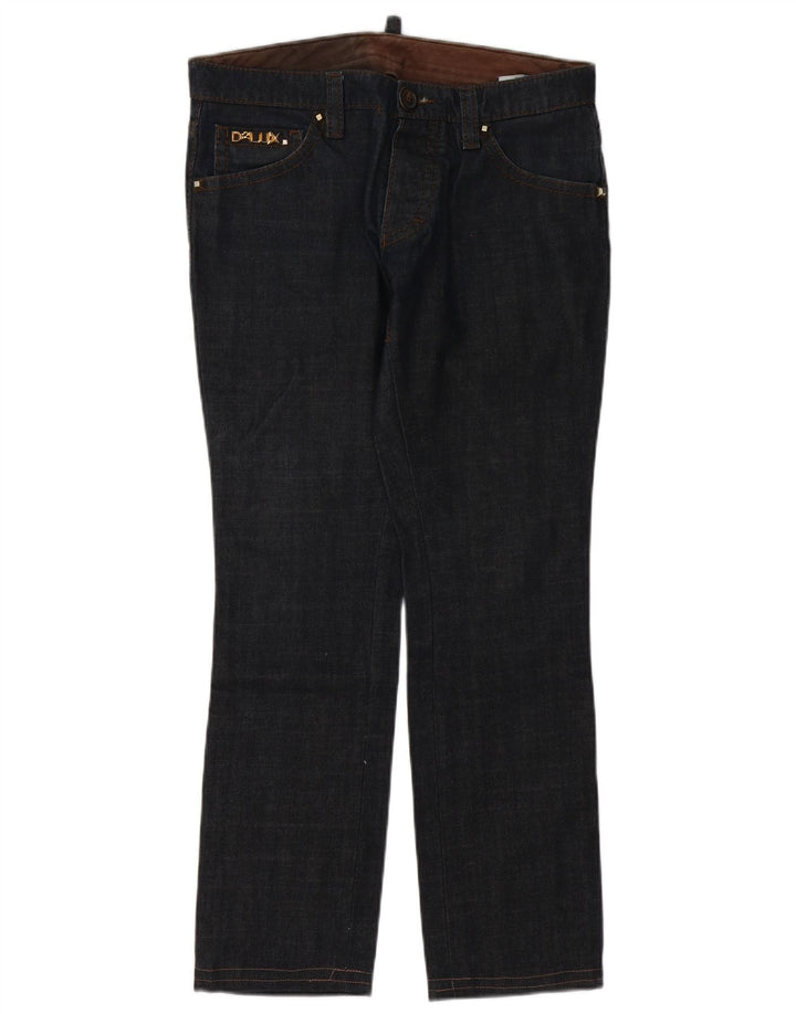 DSQUARED2 Womens Slim Jeans IT 48 XL W32 L31 Navy Blue Cotton