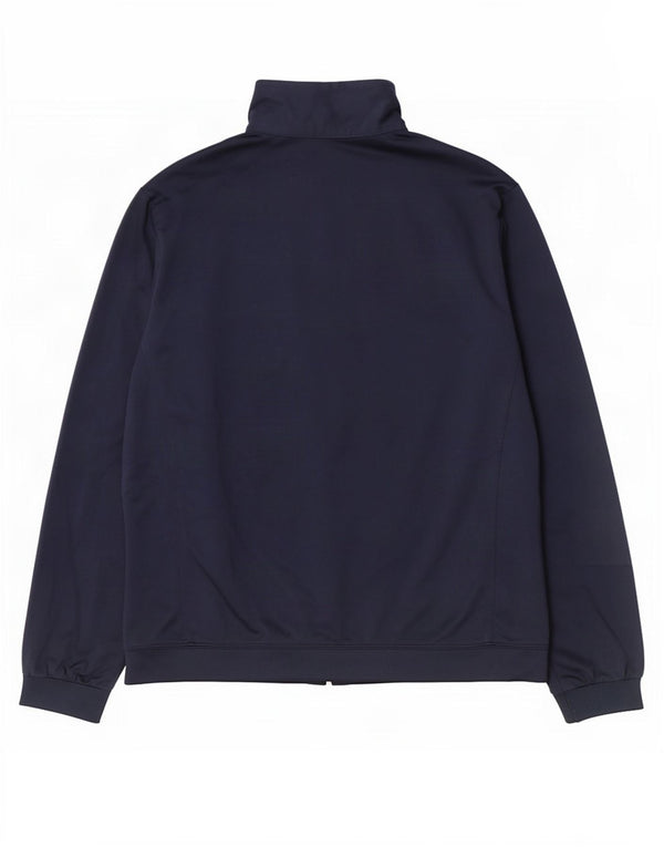 Champion Mens Tracksuit Top Jacket 2XL Navy Blue Polyester