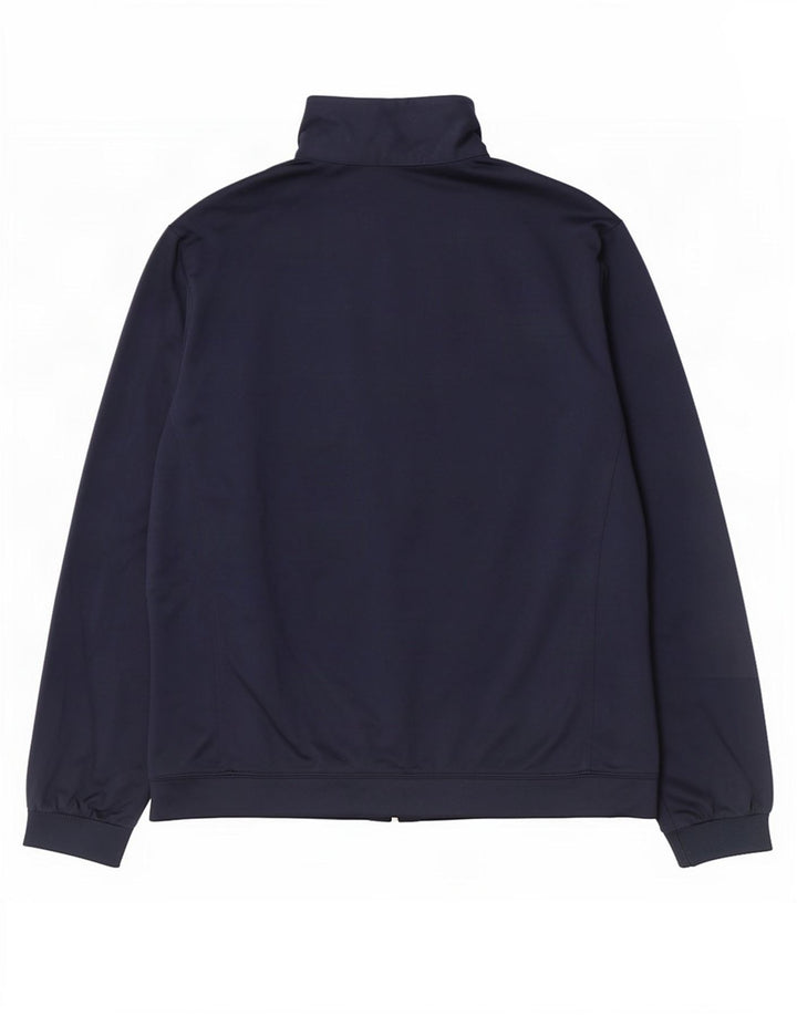 Champion Mens Tracksuit Top Jacket 2XL Navy Blue Polyester