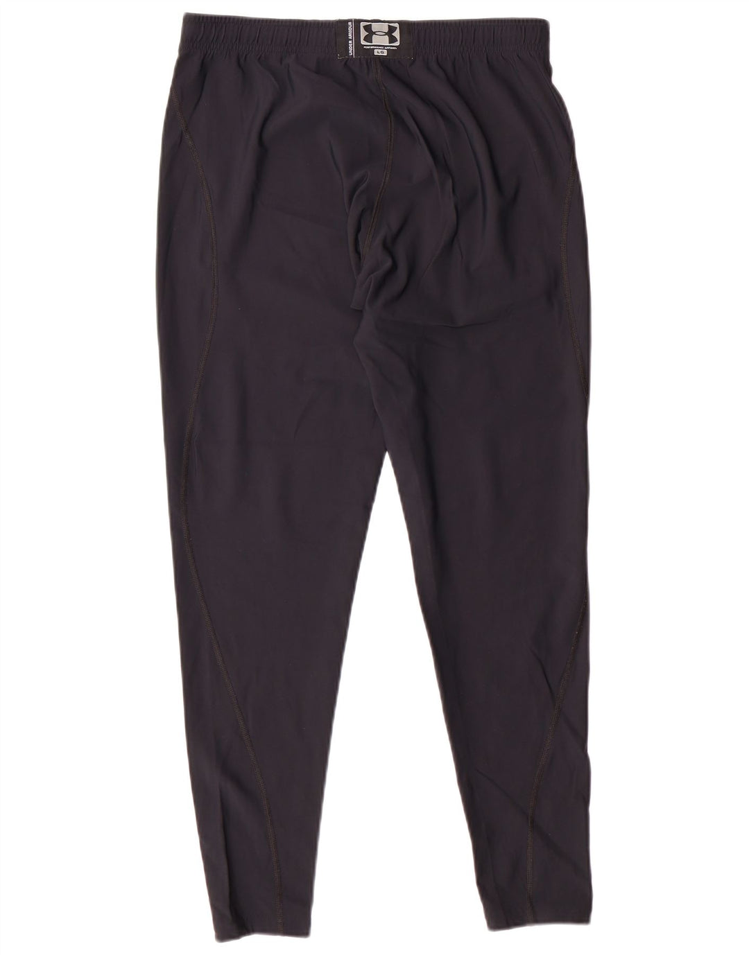 UNDER ARMOUR Womens Heat Gear Tracksuit Trousers UK 14 Large  Navy Blue