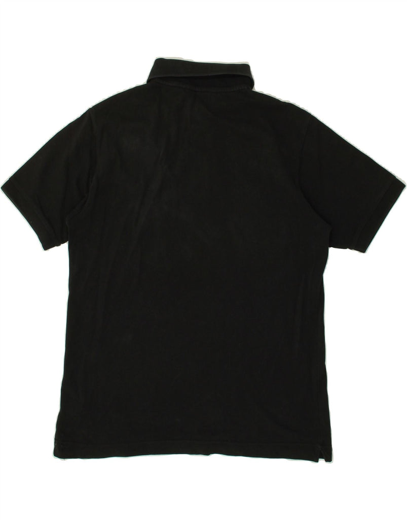 KAPPA Mens Polo Shirt Small Black Cotton | Vintage Kappa | Thrift | Second-Hand Kappa | Used Clothing | Messina Hembry 