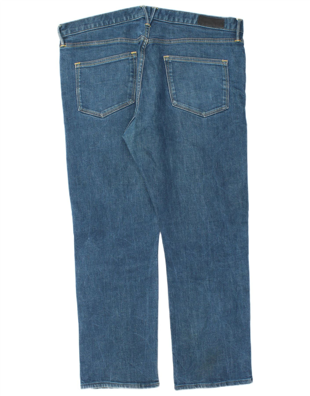 Marks & Spencer Mens Autograph Straight Jeans W36 L27 Blue Cotton