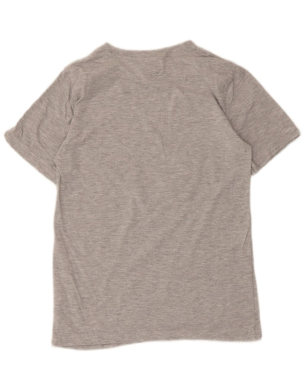 Hurley Boys Graphic T-Shirt Top 12-13 Years Grey Cotton