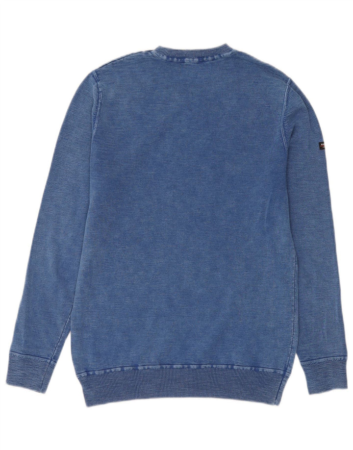 Superdry Mens Sweatshirt Jumper Small Blue