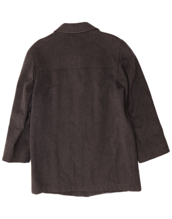 Steinbock Mens Overcoat UK 38 Medium Grey