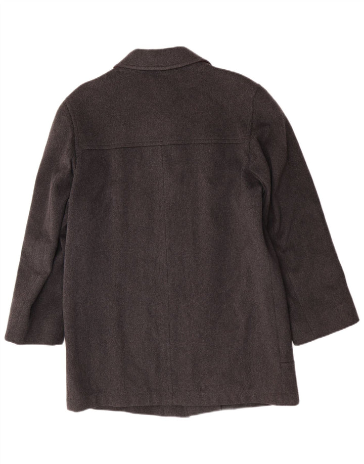 Steinbock Mens Overcoat UK 38 Medium Grey