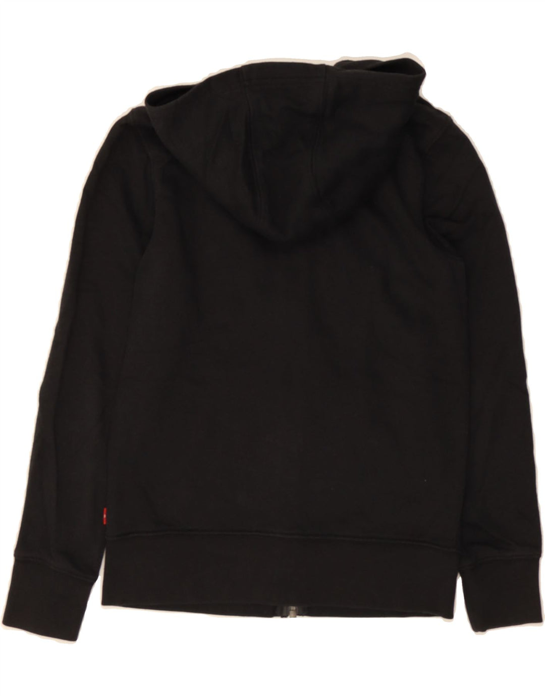 LEVI'S Boys Graphic Zip Hoodie Sweater 11-12 Years Black Cotton Vintage Levi's and Second-Hand Levi's from Messina Hembry 