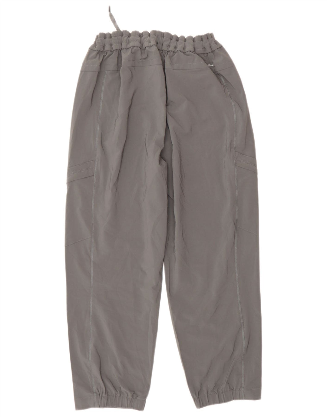 Eddie Bauer Womens Crop Cargo Trousers Medium W30 L24 Grey Polyester