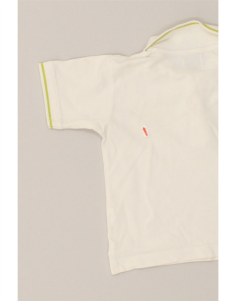 TRUSSARDI Baby Boys Polo Shirt 18-24 Months White Cotton | Vintage Trussardi | Thrift | Second-Hand Trussardi | Used Clothing | Messina Hembry 