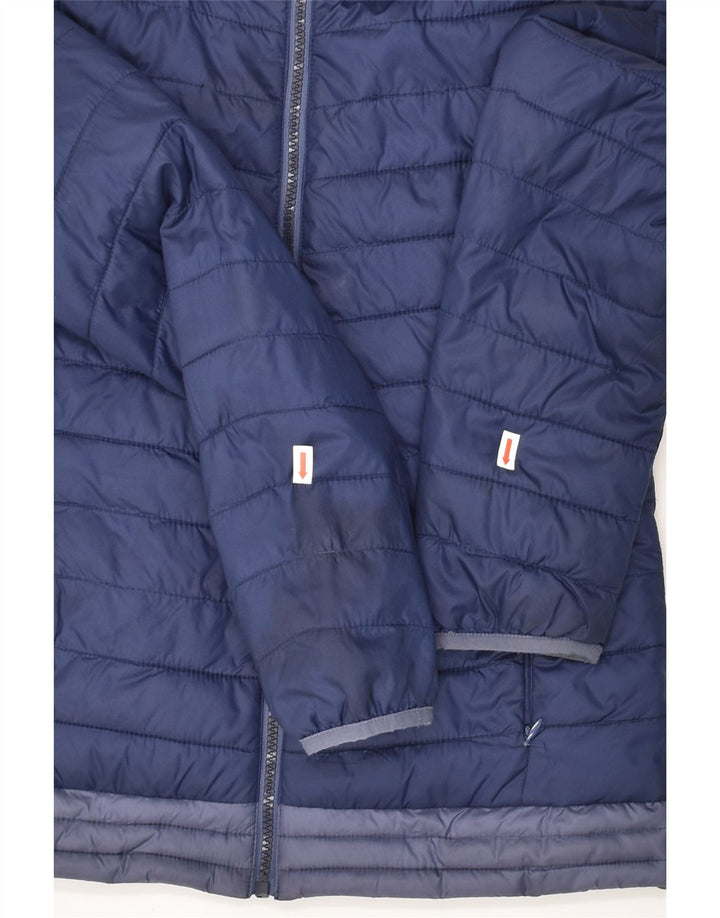 CHAMPION Girls Hooded Reversible Jacket 11-12 Years Medium  Navy Blue | Vintage Champion | Thrift | Second-Hand Champion | Used Clothing | Messina Hembry 