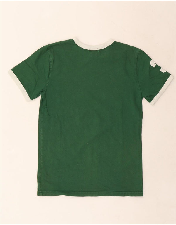 Polo Ralph Lauren Boys Graphic T-Shirt Top 14-15 Years Large Green Cotton