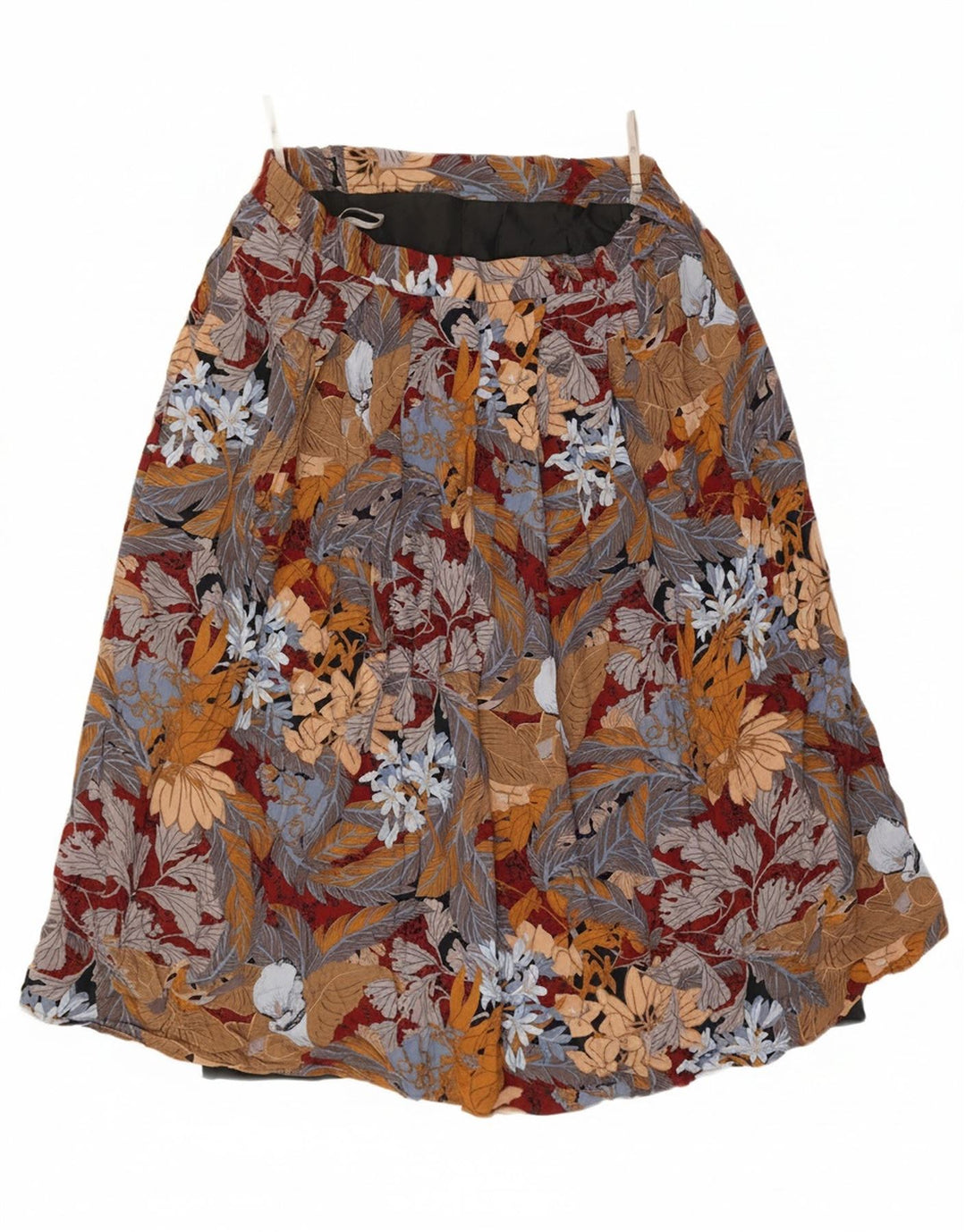 VINTAGE Womens A-Line Skirt W32 Large Multicoloured Floral