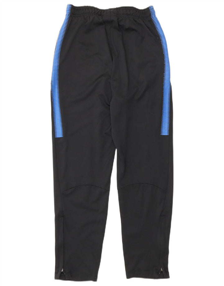 NIKE Boys Real Madrid Tracksuit Trousers 12-13 Years Large Black