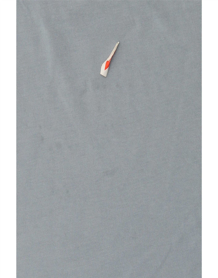 Hugo Boss Mens T-Shirt Top XL Blue Cotton