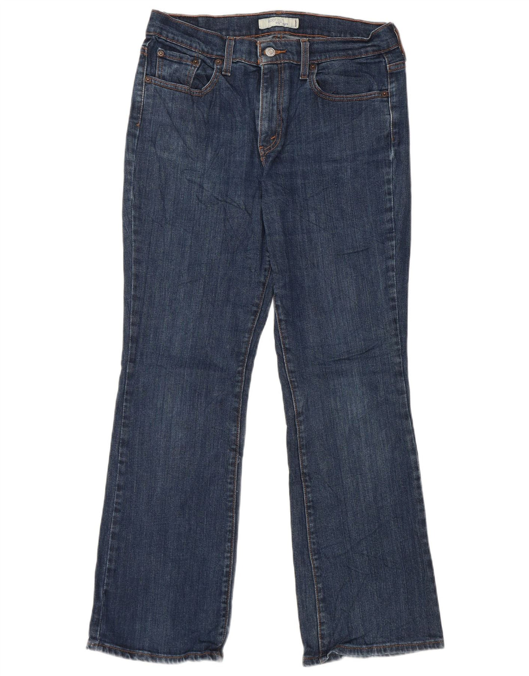 Levi's Womens 515 Bootcut Jeans US 10 Large W32 L30 Blue Cotton