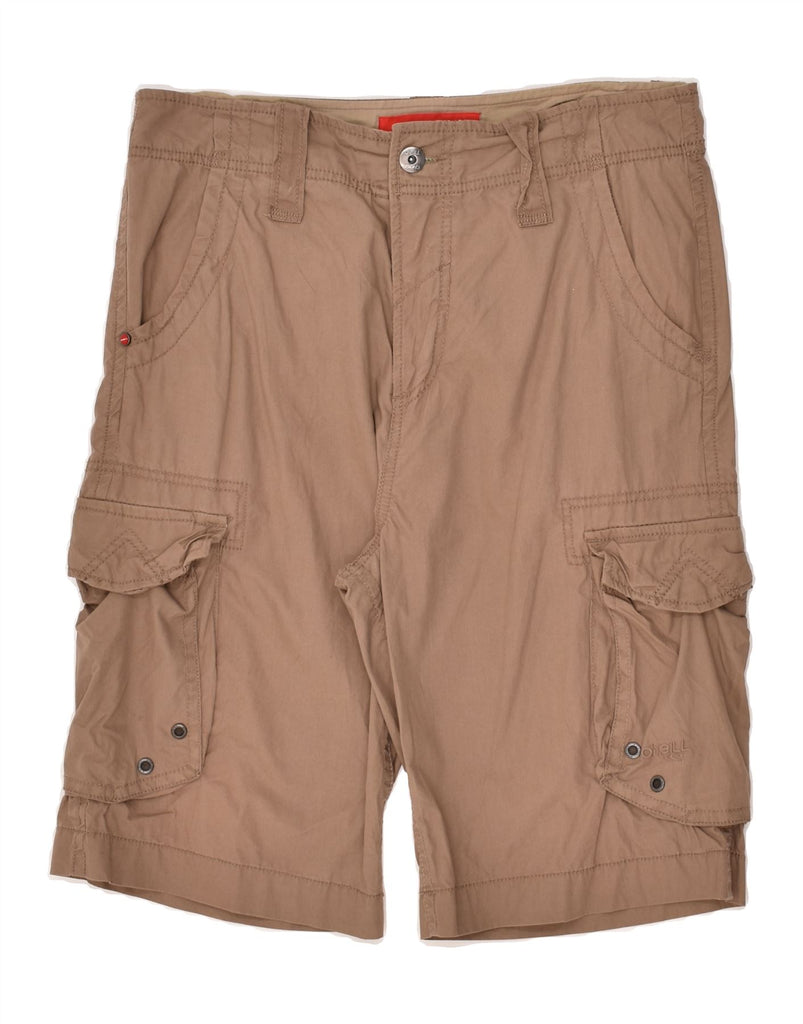 ONEIL Mens Cargo Shorts W30 Medium  Brown Cotton | Vintage Oneil | Thrift | Second-Hand Oneil | Used Clothing | Messina Hembry 