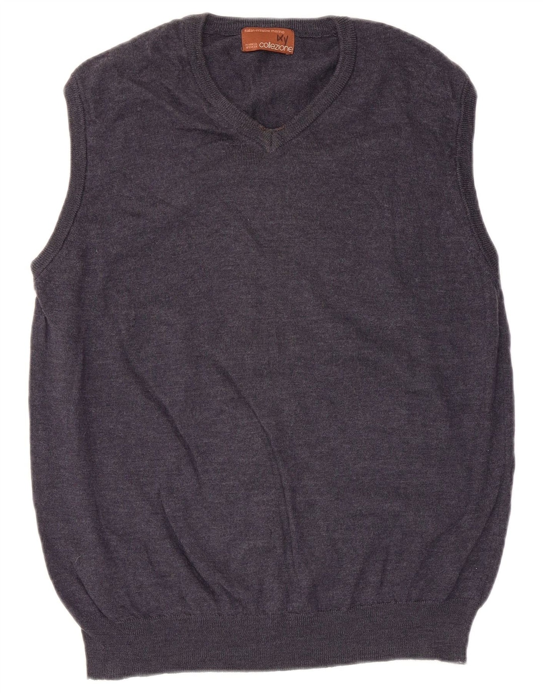 Marks & Spencer Mens Vest Tank Top Small Navy Blue