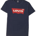 Levi's Mens Graphic T-Shirt Top Small Navy Blue Cotton