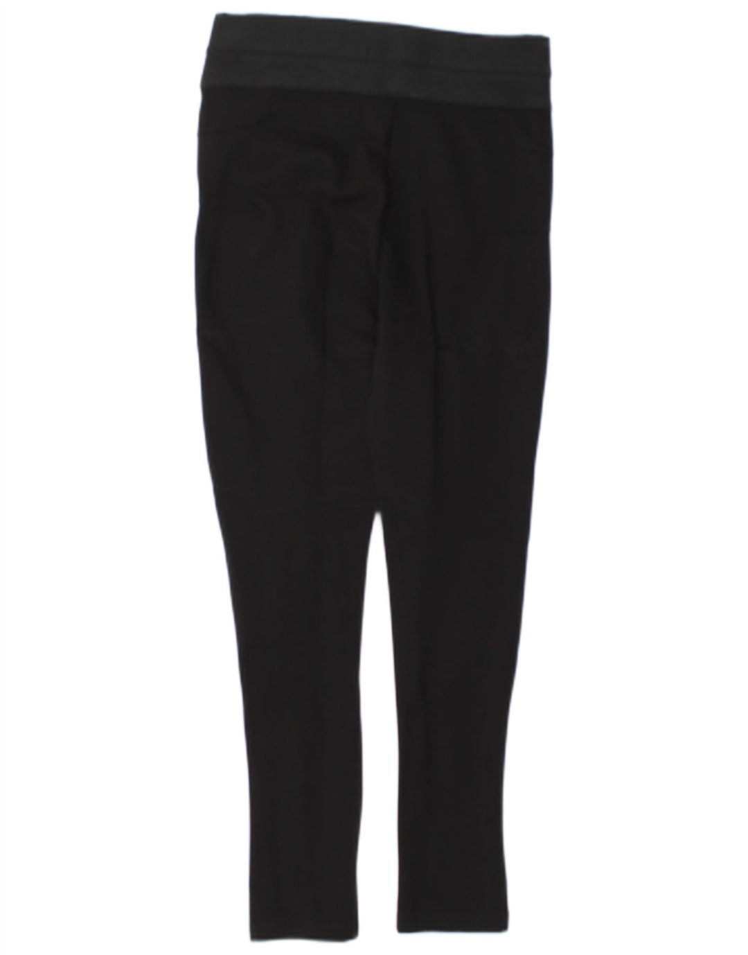 Zara Womens Leggings UK 10 Small  Black Pinstripe