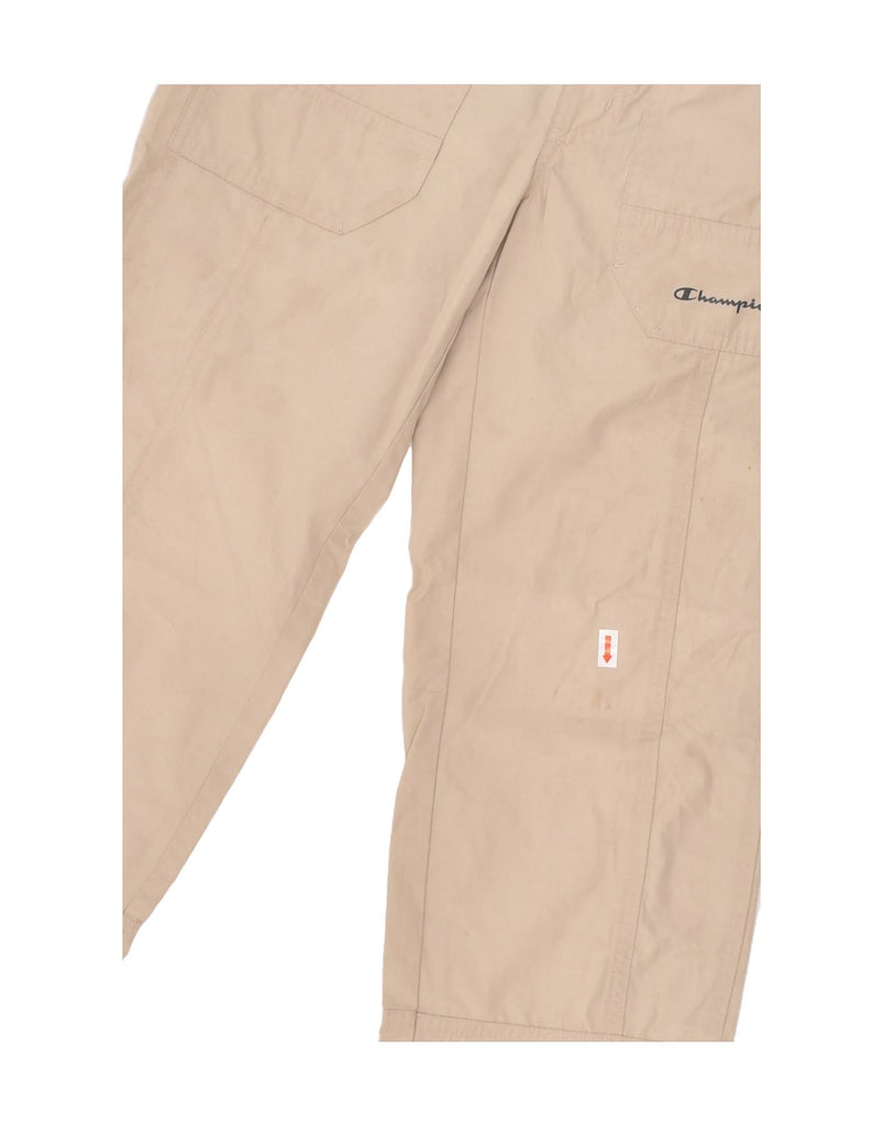 CHAMPION Boys Straight Chino Trousers 7-8 Years W24 L22 Beige Cotton | Vintage Champion | Thrift | Second-Hand Champion | Used Clothing | Messina Hembry 