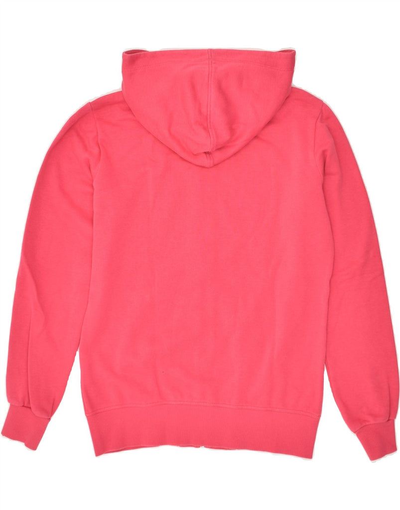 CHAMPION Womens Heritage Fit Zip Hoodie Sweater UK 14 Large Pink Cotton | Vintage Champion | Thrift | Second-Hand Champion | Used Clothing | Messina Hembry 