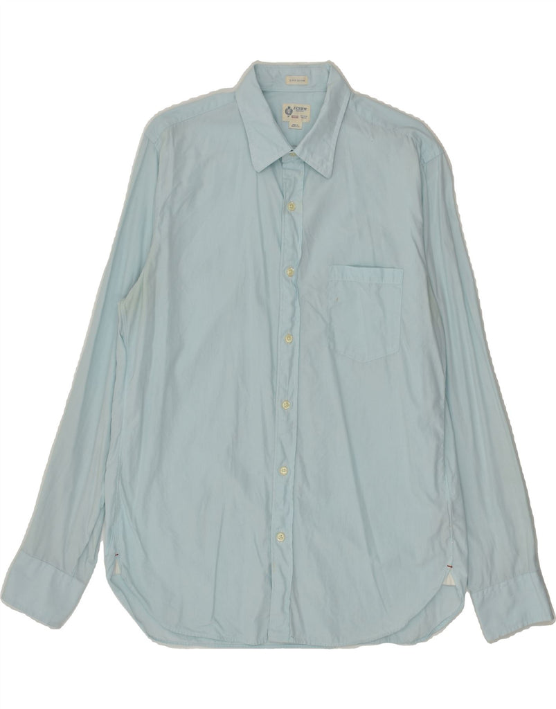 J. CREW Mens Shirt Medium Blue Cotton | Vintage J. Crew | Thrift | Second-Hand J. Crew | Used Clothing | Messina Hembry 