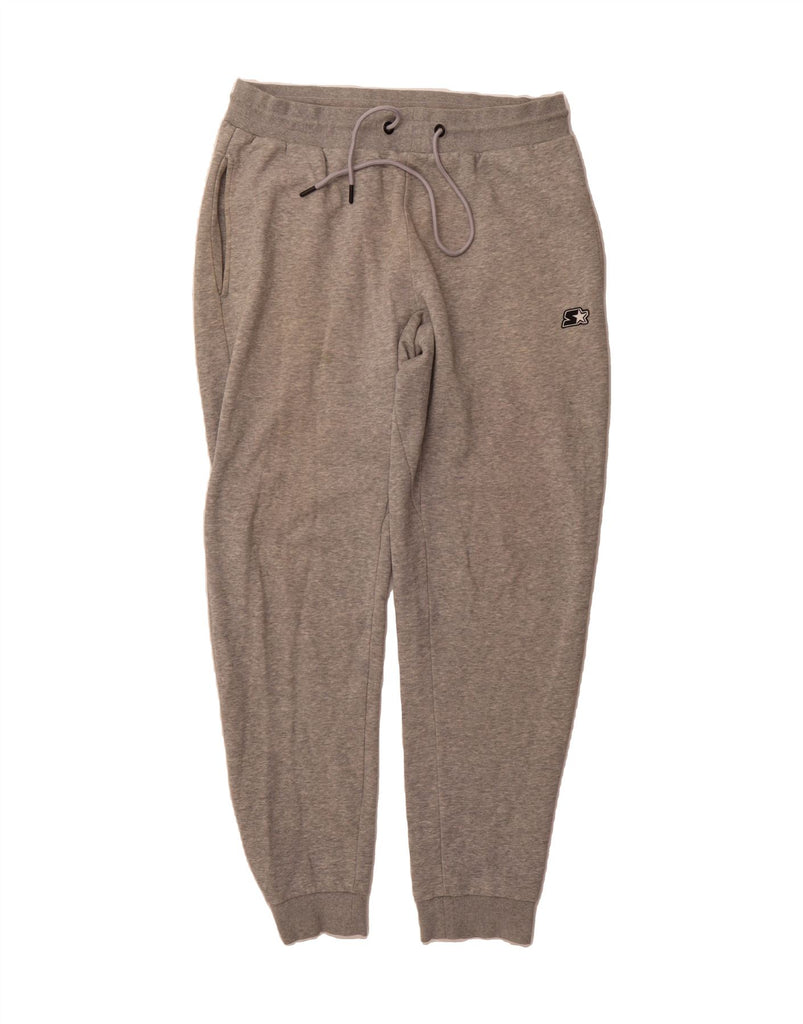STARTER Mens Tracksuit Trousers Joggers Large  Grey Cotton Vintage Starter and Second-Hand Starter from Messina Hembry 