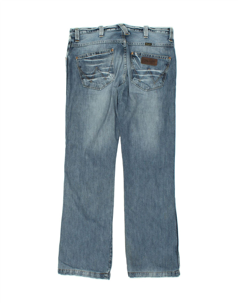 WRANGLER Mens Dayton Straight Jeans W34 L36  Blue Cotton Vintage Wrangler and Second-Hand Wrangler from Messina Hembry 