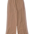 Zara Mens Tracksuit Trousers Medium  Beige Colourblock