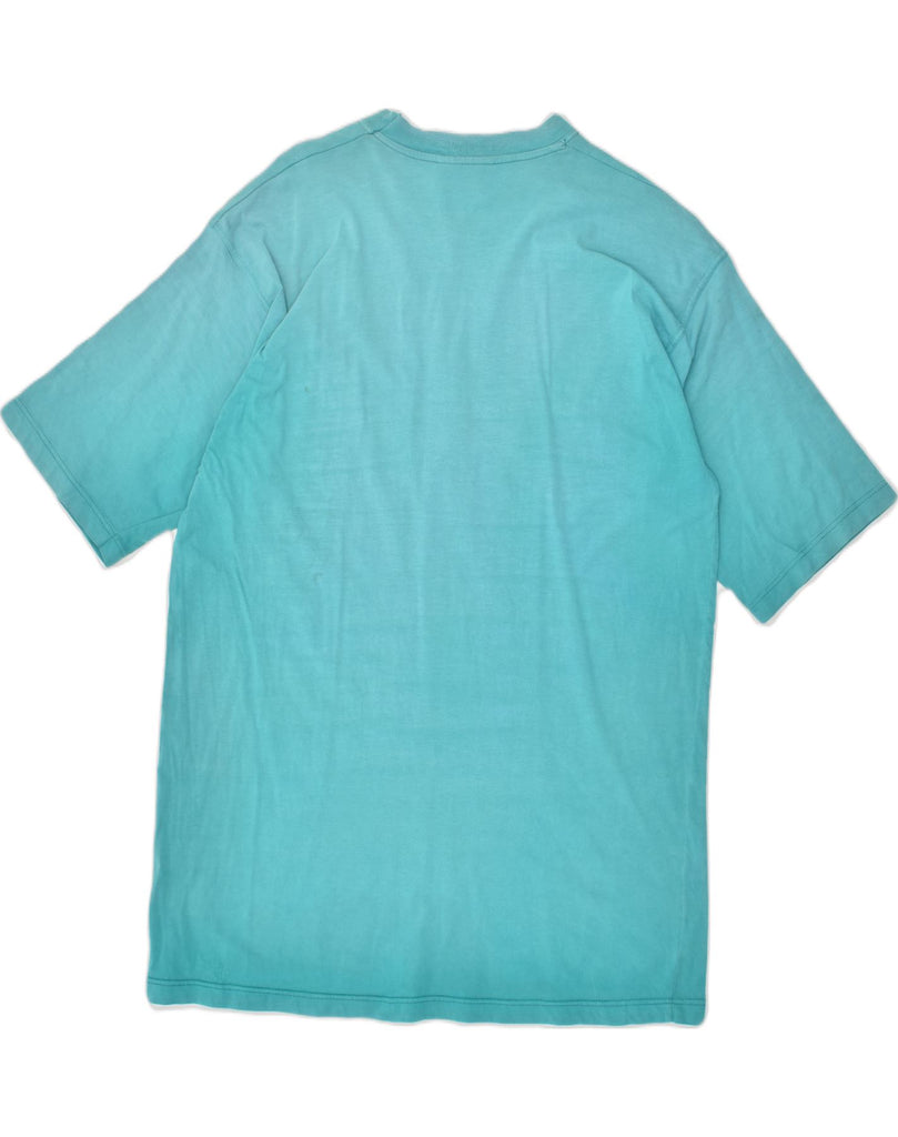 NAVIGARE Mens Graphic T-Shirt Top XL Turquoise Cotton | Vintage Navigare | Thrift | Second-Hand Navigare | Used Clothing | Messina Hembry 