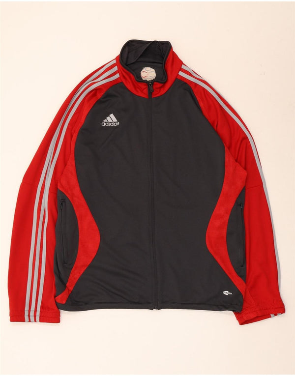 Adidas Mens Climacool Tracksuit Top Jacket UK 42/44 Large Black Colourblock