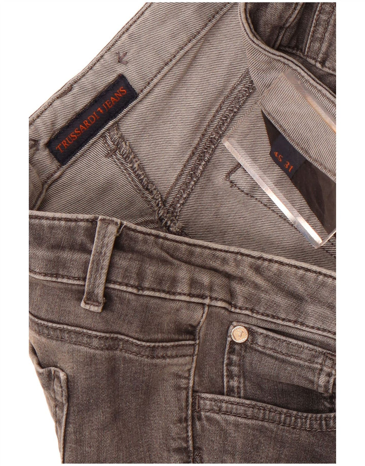 Trussardi Mens Slim Jeans W31 L27 Grey