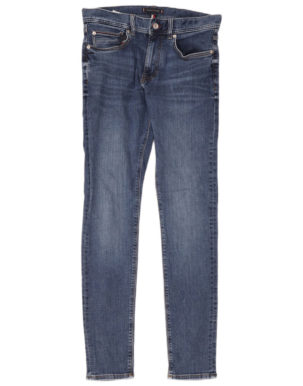 Tommy Hilfiger Mens Layton Skinny Jeans W32 L34 Blue Cotton