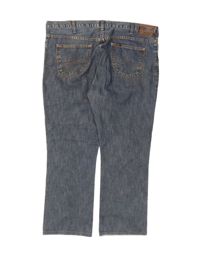 LEE Mens Brooklyn Straight Jeans W42 L30 Blue Cotton Vintage Lee and Second-Hand Lee from Messina Hembry 